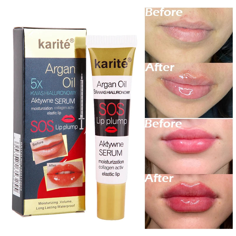 Lip Gloss Lip Plumper Plumping Gloss Oil Device Tool Extreme Volumizer Plump Fuller Filler Bigger Pulp Lips Enhancer Maximizer