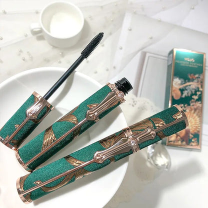 HOJO Peacock Mascara Waterproof Natural Long-lasting Long-lasting Non-Smudge Eye Makeup