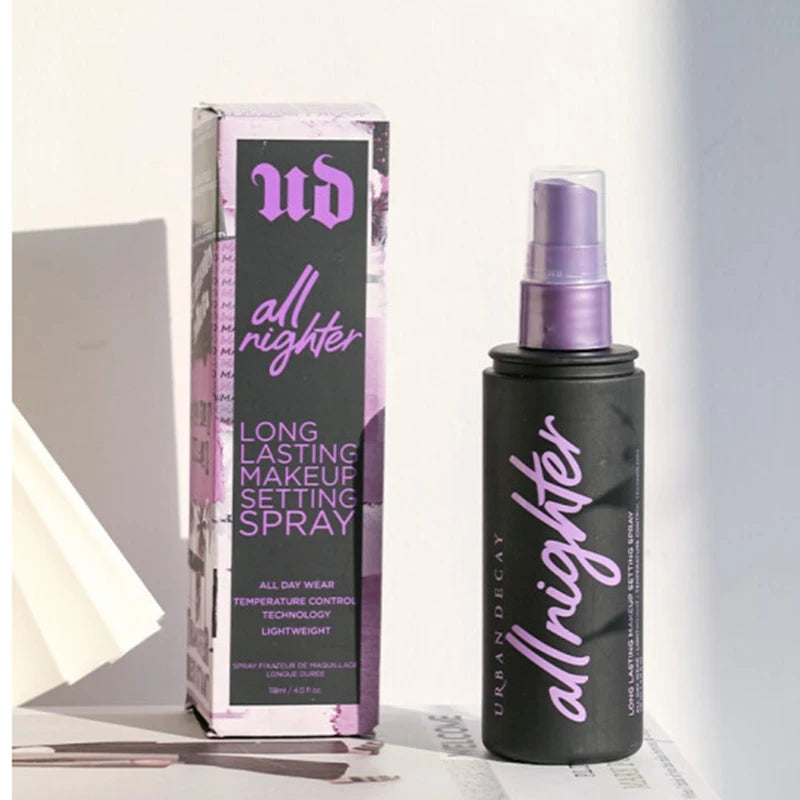 Urban Decay 118ml Makeup Setting Spray Fast-Forming Film Moisturizing Matte Non-Sticky Spray Oil Control Anti-Sweat Anti-Smudge