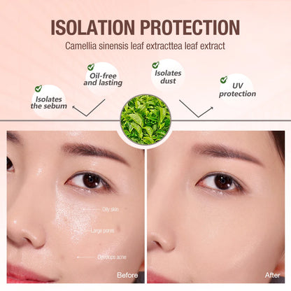 O.TWO.O Invisible Pores Face Makeup Primer 20ml Soft Moisture Oil-Control Whitening Base Make Up Face Cream