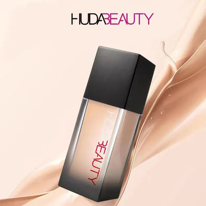 34ml HUDA Flawless Liquid Foundation Matte Concealer Nourishing Long-Lasting Facial Makeup Concealed Pores Breathable Cosmetics