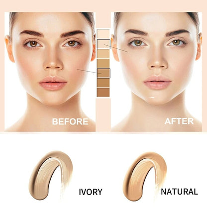 Skin Tone Adjusting CC Cream,SPF 50 Foundation Sunscreen Cosmetics CC Cream,Colour Correcting Cream for Pre Makeup