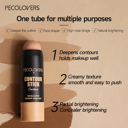 2023 New Hot Face Foundation Concealer Pen Long Lasting Dark Circles Corrector Contour Concealers Stick Cosmetic Makeup