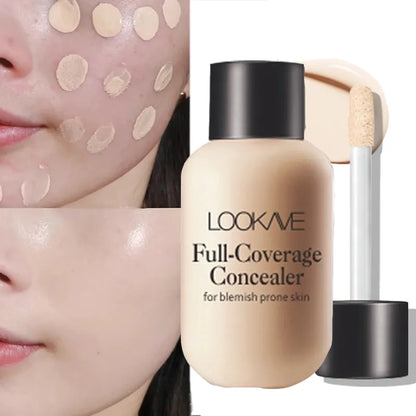 3 Colors Matte Concealer Cream Full Cover Acne Scars Dark Circles Lasting Waterproof Whitening Liquid Foundation Makeup Cosmetic