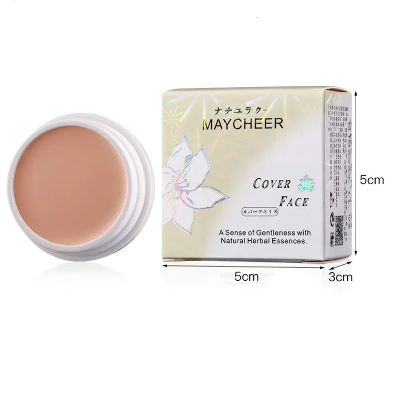 1PC Makeup Concealer Cream Waterproof Face Contour Corrector Concealer Full Cover Dark Circle Acne Spots Foundation Cosmetic