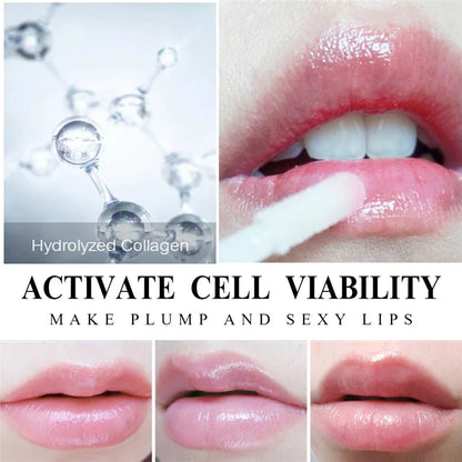 Instant Volumising Lip Plumper Oil Collagen Lip Gloss Moisturizer Repair Lip Extreme Volume Essence Lips Enhancer Cosmetics