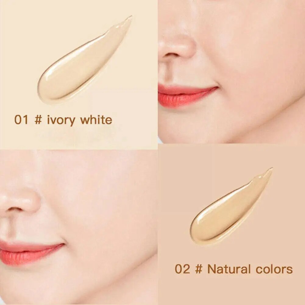 CC BB Cream Air Cushion Face Foundation Mushroom Head Moisturizing Cosmetic Concealer Base Whitening Brighten Waterproof Ma W0P4