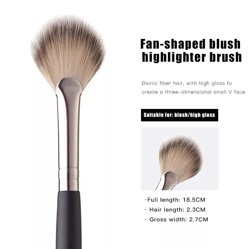 Loose Powder Brush Makeup Brush Blush Brush Highlighter Brush Partial Face Powder Brush Makeup Tool Beauty Supplies Maquiagem