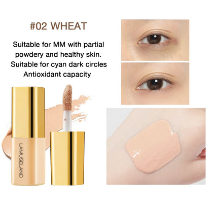 4 Colors Full Cover Face Liquid Concealer Waterproof Last Oil-Control Matte Cover Acne Spot Face Base Makeup Foundation Cosmetic