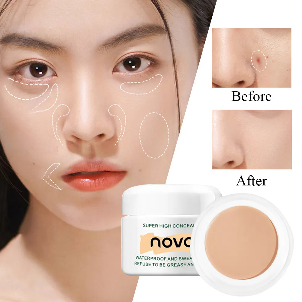 Super Strong Concealer Professional Full Coverage Concealer Flawless Makeup Bronzer Corrector For Facial Acne Marks Dark Circles