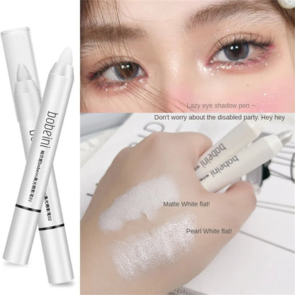 12Colors Highlighting Stick Waterproof Brightening Body High Gloss Face Liquid Blusher Makeup Stick Eye Shadow Blush Stick