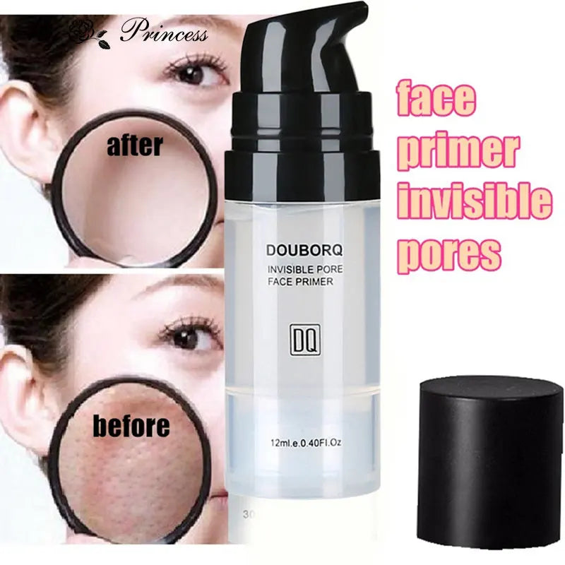 Magic Invisible Pore Makeup Primer Pores Disappear Face Oil-control Make Up Base Contains Vitamin A,C,E for Optimum Skin Health