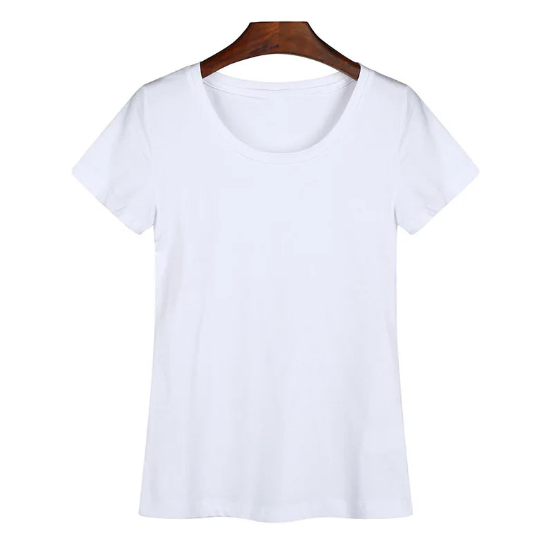 MRMT 2023 Brand New Womens T-shirts 95% Cotton O-Neck Women T-shirt Tight-Fitting Woman T Shirt Thin Tshirt For Female Tops Tees