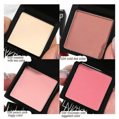 4 Colors Blush Makeup Palette Powder Brush Rouge Cheek Contour Tint Blusher Cream Facial Cosmetics Make-up for Women