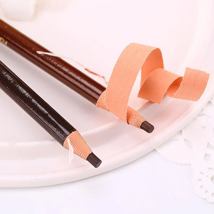 5 Colors Eyebrow Pencil Lating Waterproof Non-smudge Eyebrow Pencil Genuine Women Wood Hard Core Wood Eyebrow Pencil Eyebrow Pen