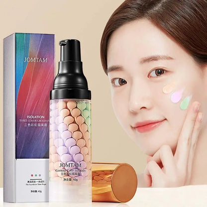 Makeup Primer Breathable BB Cream Not Sticky Face Foundation Intensive Moisturizes Provide Deep Moisture Helps Brighten Skin