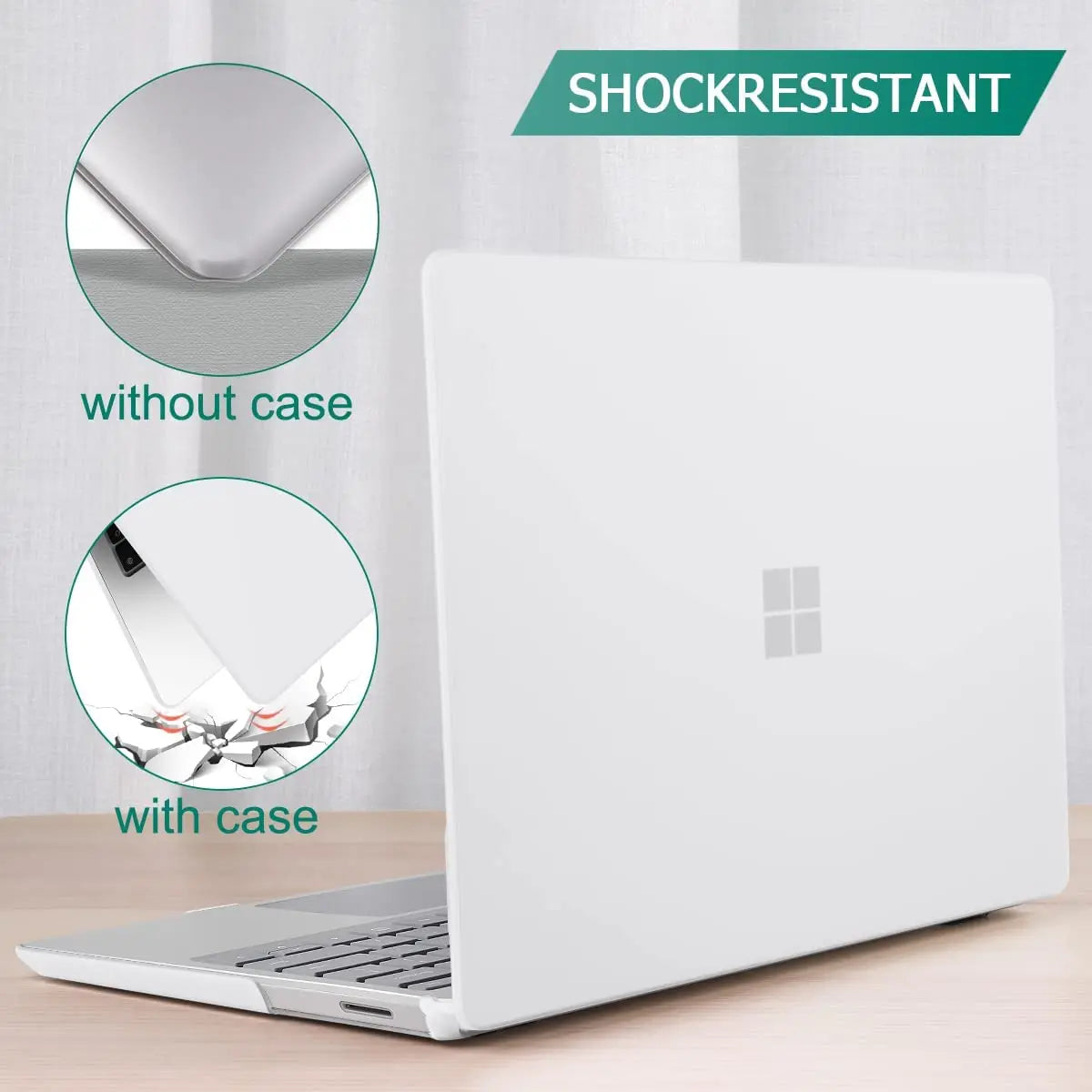 Matte/Clear Case for Microsoft Surface Laptop 2 3 4 13.5 1769 1867 1958 1950 1868 1951 Case Cover Laptop Go 1/2 12.4"Shell funda