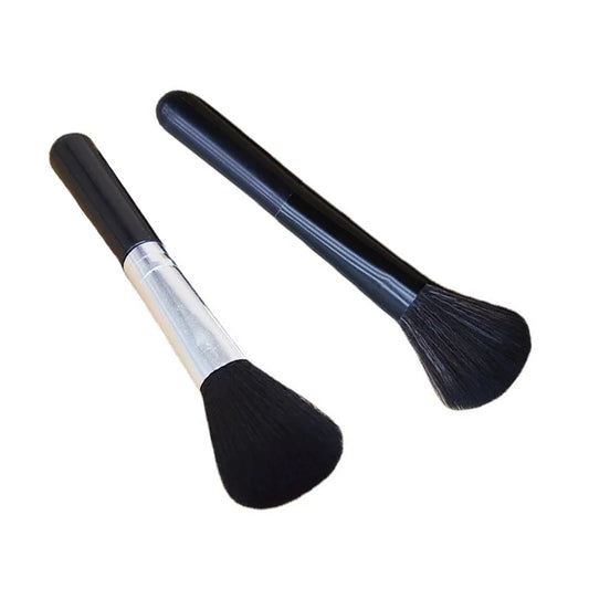 1pcs black blusher powder brush Short computer brush High gloss makeup brush Beauty tool foundation cosmetics beauty