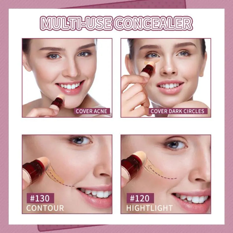 Air Cushion Concealer Facial Flaw Conceal Eraser Liquid Foundation Waterproof Long-lasting Face Makeup Korean Cosmetic Concealer