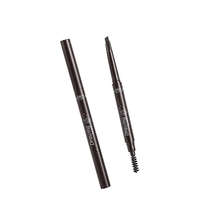 Double-headed Eyebrow Pencil Rotating Eyebrow Pencil Cosmetic Makeup Eyebrow Pencil Beginner S Not Easy To Smudge Makeup Tools