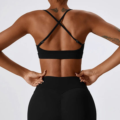 Sexy Sports Bra Yoga Bra Fitness Top Women Seamless High impact Sports Bra Sports Underwear Gym Push-Up Bra Sportswear Bralette