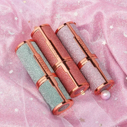 Glitter Matte Temperature Change Lipstick Waterproof Long Lasting Diamonds Lipstick Non Stick Red Pink Lip Tint Makeup Cosmetics