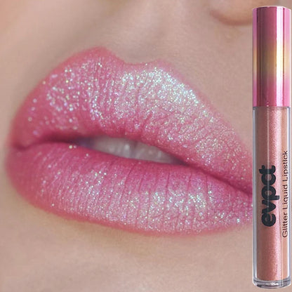 Diamond Glitter Lip Gloss Matte-changing Waterproof Lasting Shimmer Shiny Illusion Natural Liquid Lipstick Lips Makeup Cosmetic