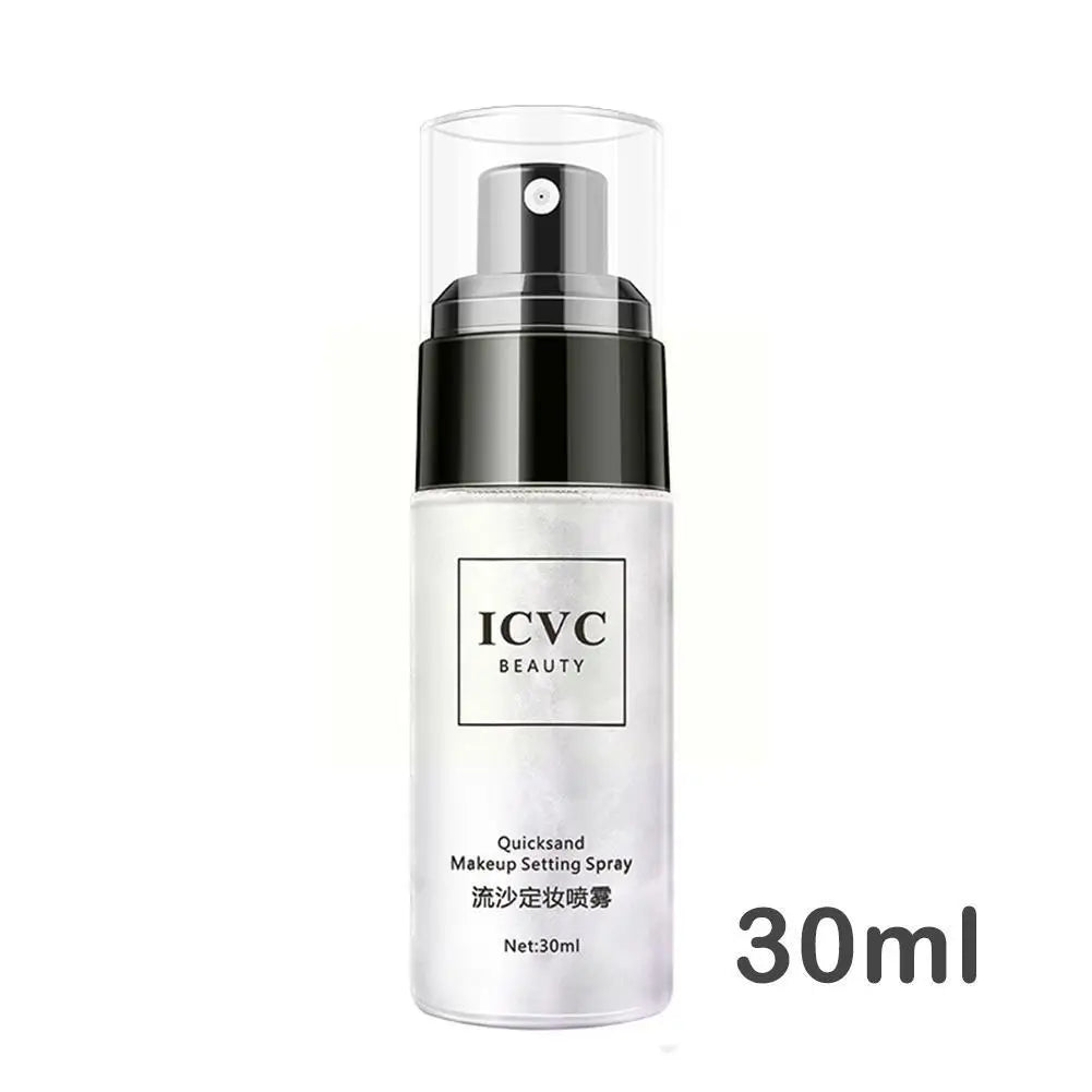 30ml Glitter Fast Finishing Makeup Setting Spray Moisturizing Waterproof Foundation Lasting Oil Make Spray Long Fixer Contr J8L8