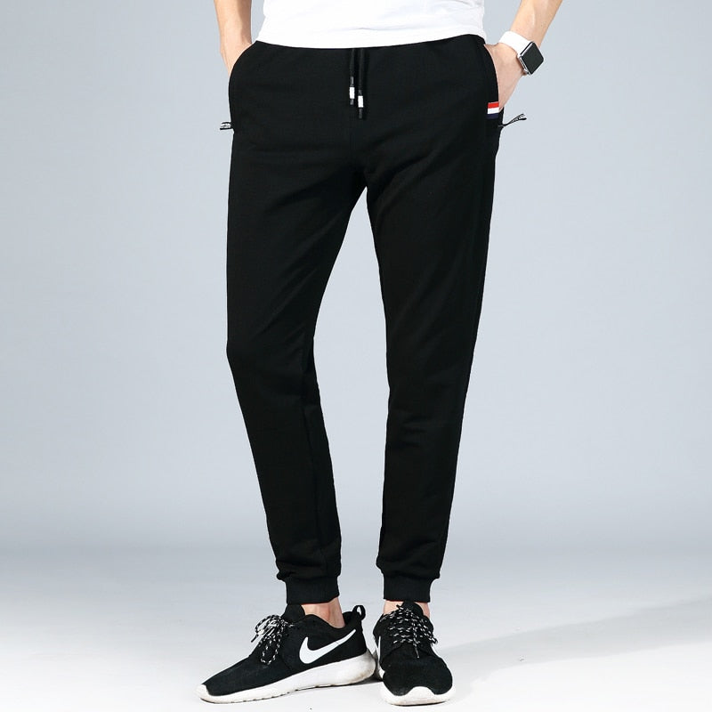 Men's Sweatpants Big Size Large 5xl Sportswear Elastic Waist Casual Cotton Track Pants Stretch Trousers Male Black Joggers 8XL