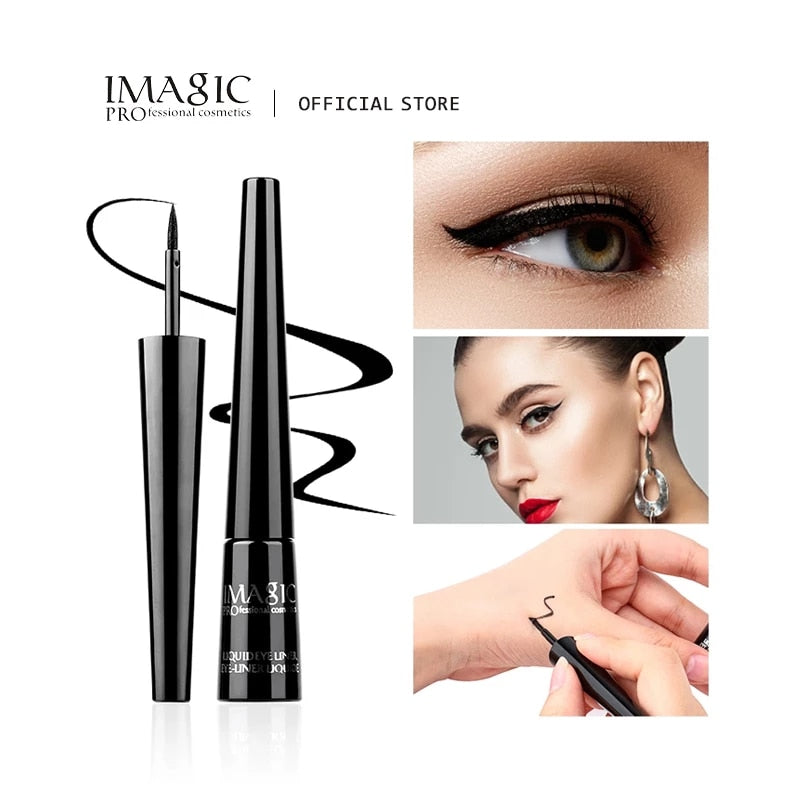 IMAGIC 1PCS  Pro Eyeliner Waterproof Liquid Type Makeup Eye Liner Nature Long Lasting For Women Beauty Cosmetics