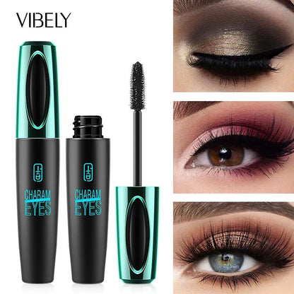 Silk Fiber 4d Mascara Extra Volume Waterproof Long-lasting Lengthens Curling Eyelashes Mascara Eye Makeup Rimel High Quality