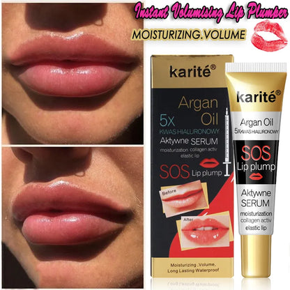 Instant Volumising Lip Plumper  Oil Collagen Lip Gloss Moisturizer Repair Lip Extreme Volume Essence Lips Enhancer Cosmetics