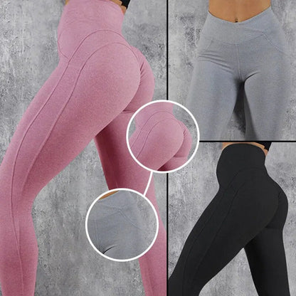 High Elastic Yoga Pants Seamless Women Push Up Leggings Butt Lifting Skinny Female Booty Workout Legging Gym Formfitting Pants