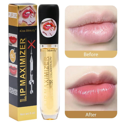 Instant Volume Lips Plumper Oil Moisturizing Repairing Reduce Lip Fine Line Cosmetics Sexy Lip Plump Enhancer Makeup Cosmetics