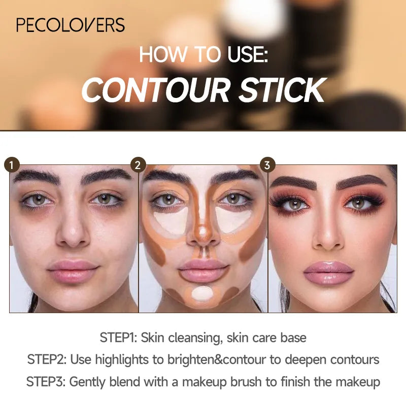 2023 New Hot Face Foundation Concealer Pen Long Lasting Dark Circles Corrector Contour Concealers Stick Cosmetic Makeup