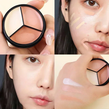 Concealer Palette Cream Waterproof Long Lasting Cover Spots Acne Marks Dark Circles Moisturize Foundation Face Makeup Cosmetics