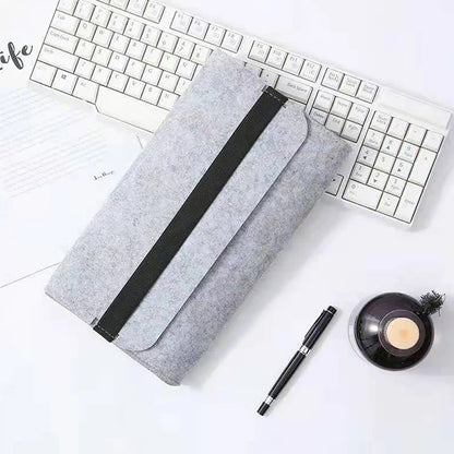 Portable Felt Storage Bag Case Cover Dustproof For Logitech K380 K480 Wireless Keyboard Keypad Sleeve Anti Shock