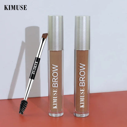 KIMUSE Does Not Smudge and Hold Makeup Eyebrow Cream Eyebrow Shaping Gel Is Not Easy To Fade Eyebrow Pencil with Eyebrow Brush