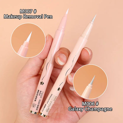 Waterproof Diamond Glitter champagne Liquid Eyeliner Eyeshadow Makeup Black Brown Eye Liner Pen Eye Beauty Party Makeup Tools