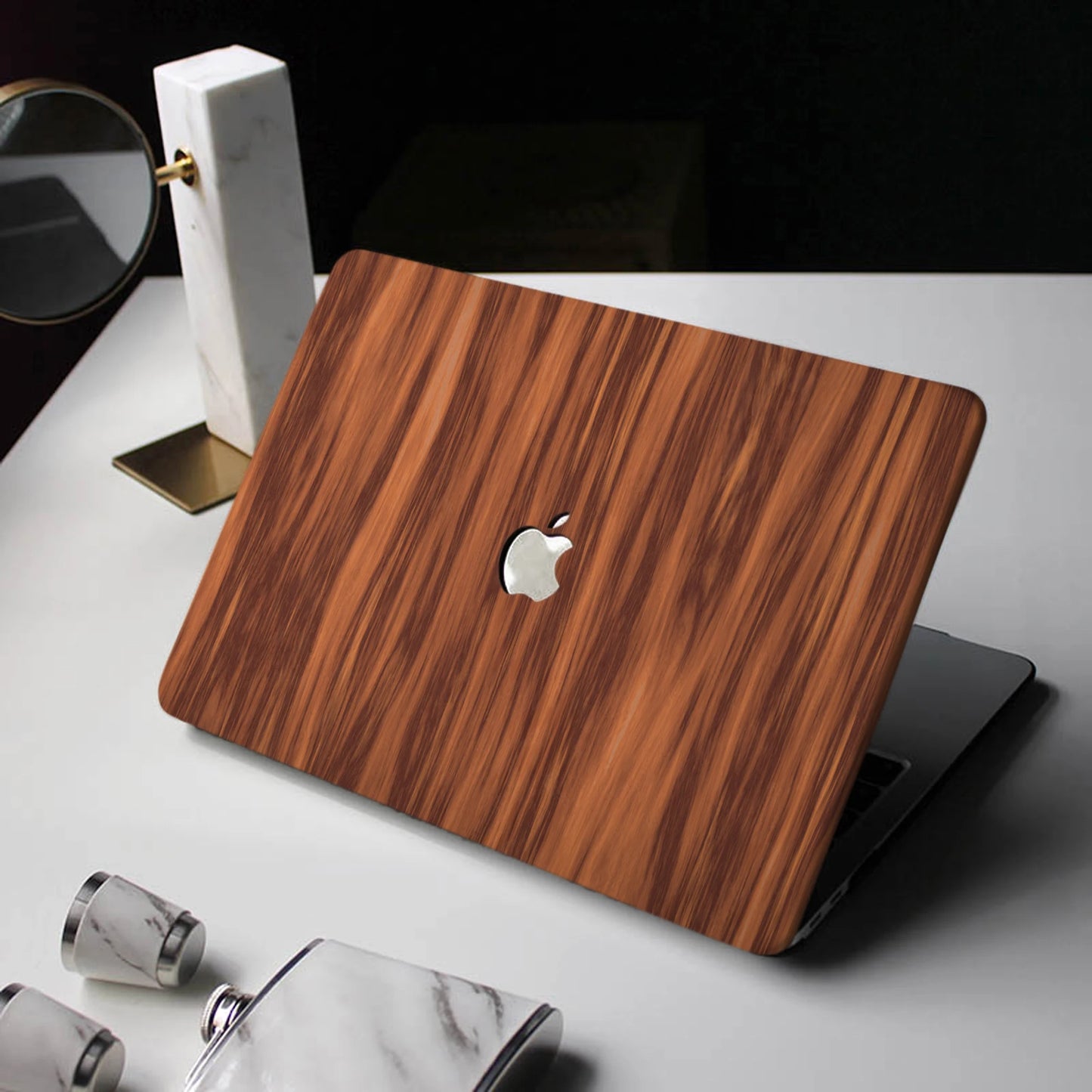 Wood Grain Pattern Laptop Case For Macbook Air 13 M2 2022 A2681 A2337 A2179 A2338 M1 Chip Pro A2289 Macbook A1466 Latest Version