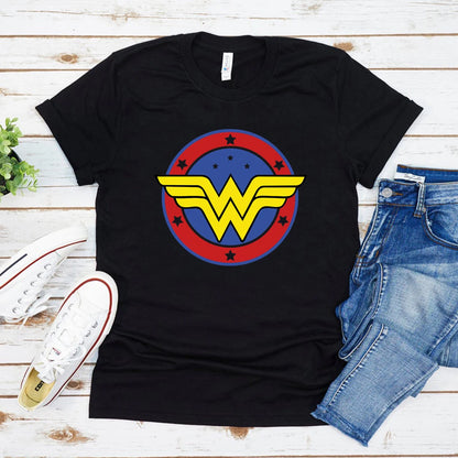 Wonder Female T-Shirt Mother's Day Gift T Shirt Feminist Shirt Girl Power Tshirt Superhero Mama Tee Wonder Mom Women Graphic Tee