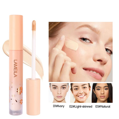 Eyes Face Concealer Liquid Cover Dark Circles Acne Natural Make Up Effect Anti Cernes Base Foundation Cream Cosmetics