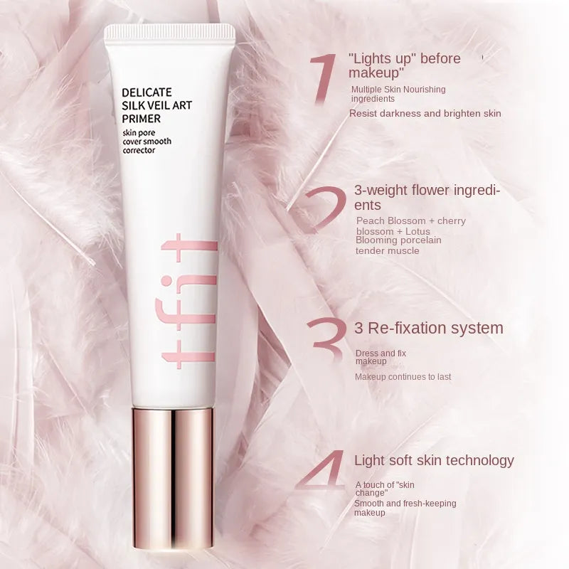 TFIT Facial Pore Primer Base Makeup For Face Brighten Smooth Skin Invisible Pores Matte Primer Korea Professional Cosmetics