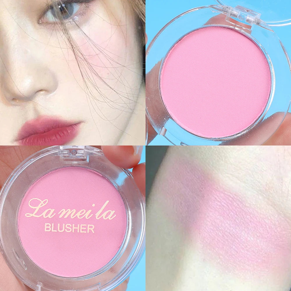 6 Colors Girl Blush Peach Cream Makeup Blush Palette Cheek Contour Blush Cosmetics Blusher Cream Makeup Rouge Cheek Tint Blush