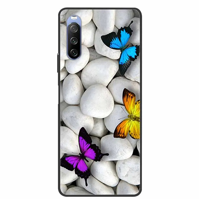 For Sony Xperia 10 V Case Animals Soft Silicone Cover Phone Cases for Sony Xperia 10V 5G 2023 Xperia10 V Shockproof Wolf Fundas