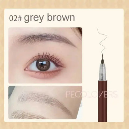 Ultra-fine Eyebrow Pencil Outline Shadow Lying Silkworm Eyeliner Waterproof Non-smudge Lasting Colorfast Liquid Eyebrow Pencil