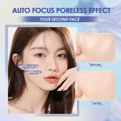 FOCALLURE Makeup Base Primer Invisible Pore Light Oil-Free Makeup Finish No Creases Not Cakey Face Concealer Women Cosmetics