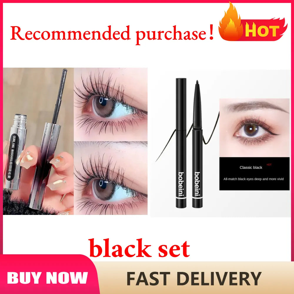 Eyelash Curling Lengthening Mascara Eye Lashes Extension Brush Lasting Waterproof Metal Iron Bar Brush Head Beauty Makeup