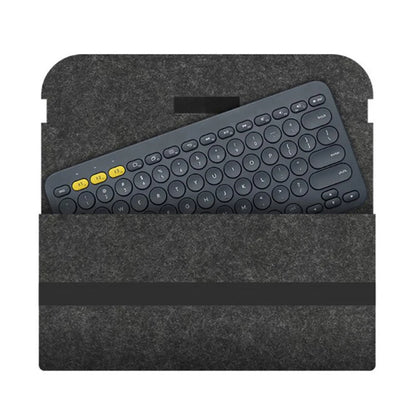 Portable Felt Storage Bag Case Cover Dustproof For Logitech K380 K480 Wireless Keyboard Keypad Sleeve Anti Shock