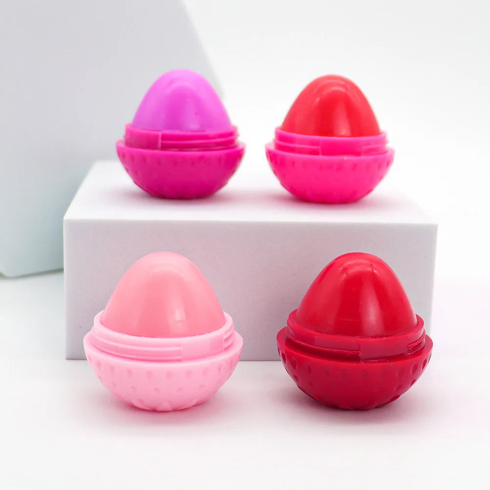 Pink Strawberry Moisturizing Lipstick Women's Cosmetics Makeup Anti Cracking Lip Care Cosmetics Products Moisturizing Lip Balm